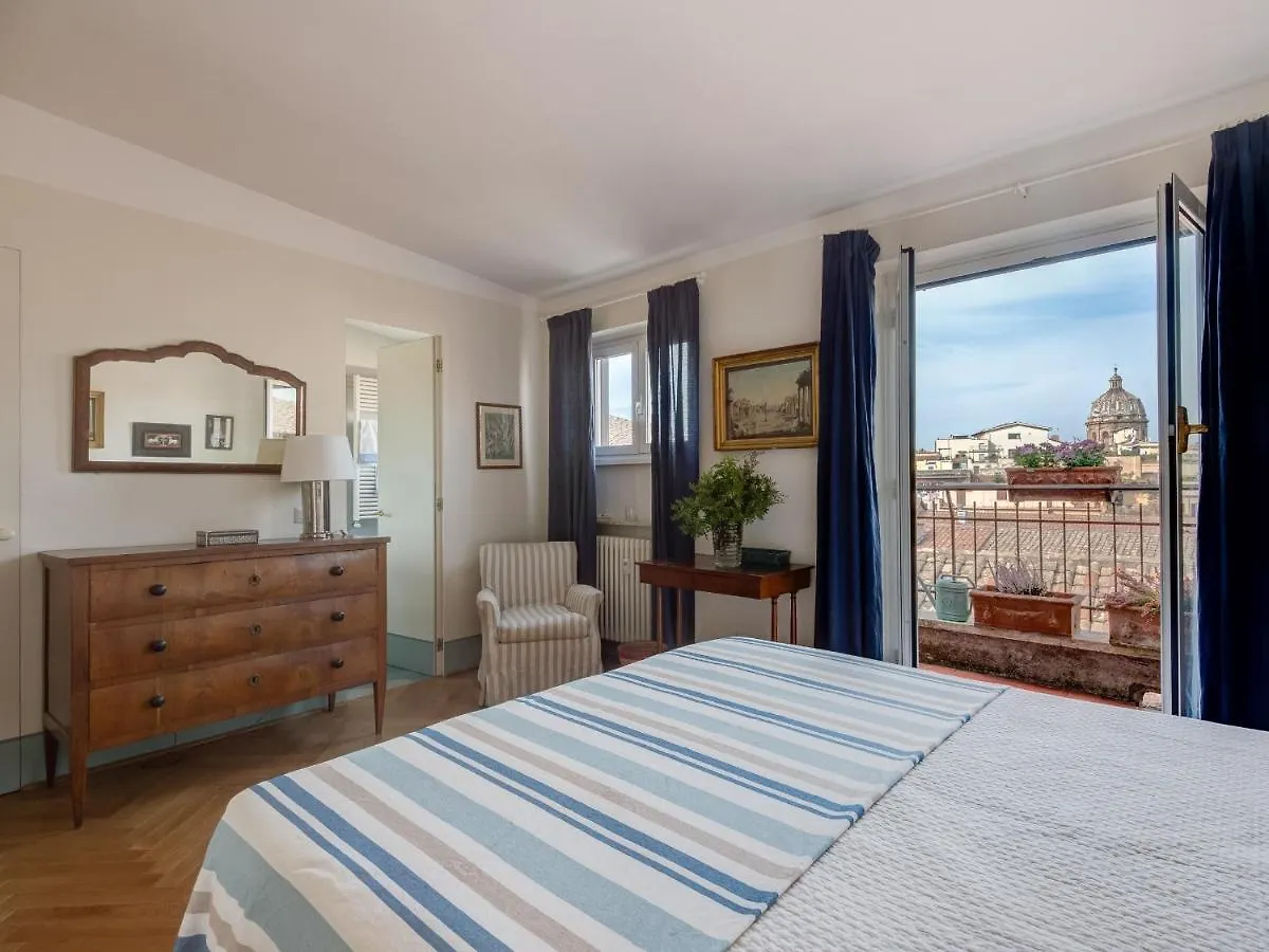 Piazza Lovatelli Luxury Penthouse Apartment Rome Italy